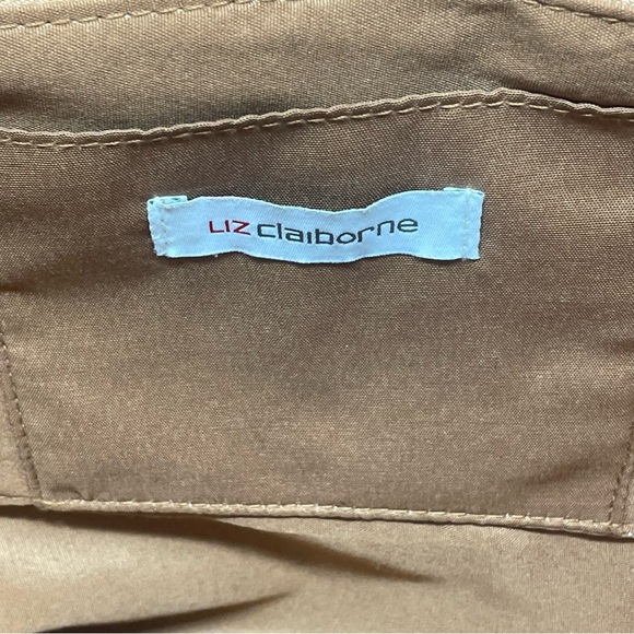 Liz Claiborne Marina Tote Bag Maple Large Purse . Pre-owned. See pictures. - Picture 6 of 13